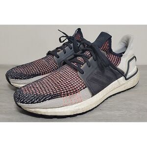 Adidas Ultraboost 2019 Running Shoes‎ Black White Orange G27519 Mens Size 10.5